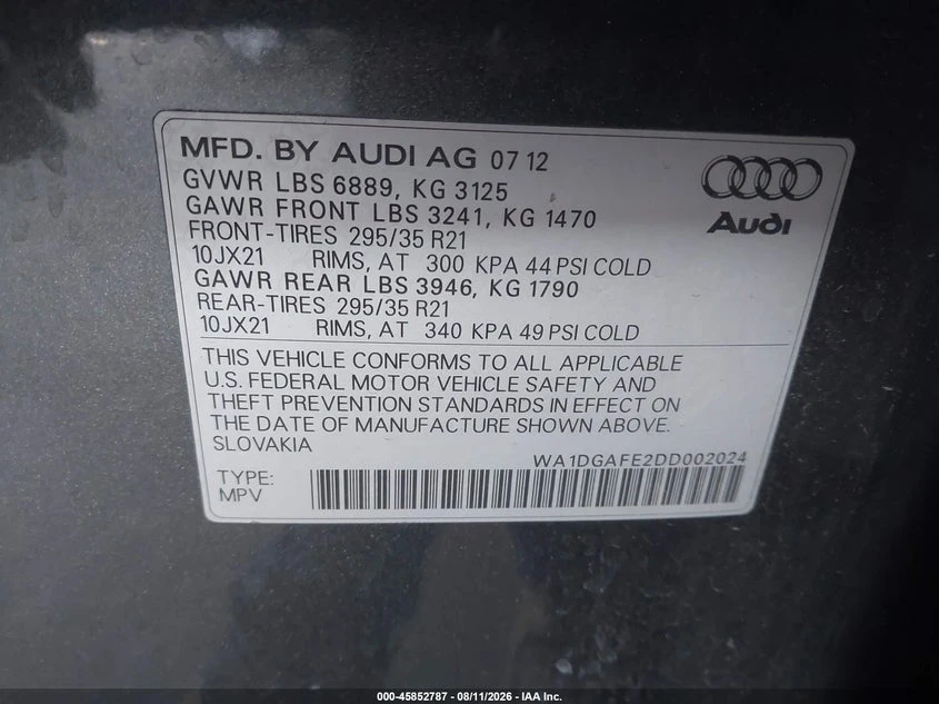 Audi Q7 3.0l 3.0T S Line Prestige, снимка 9 - Автомобили и джипове - 56042067