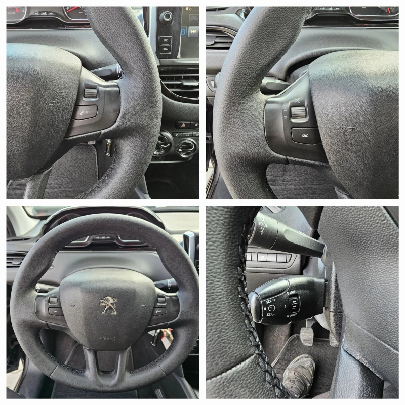 Peugeot 208 1.4 HDI, Нави, 2015г., снимка 14 - Автомобили и джипове - 49192544