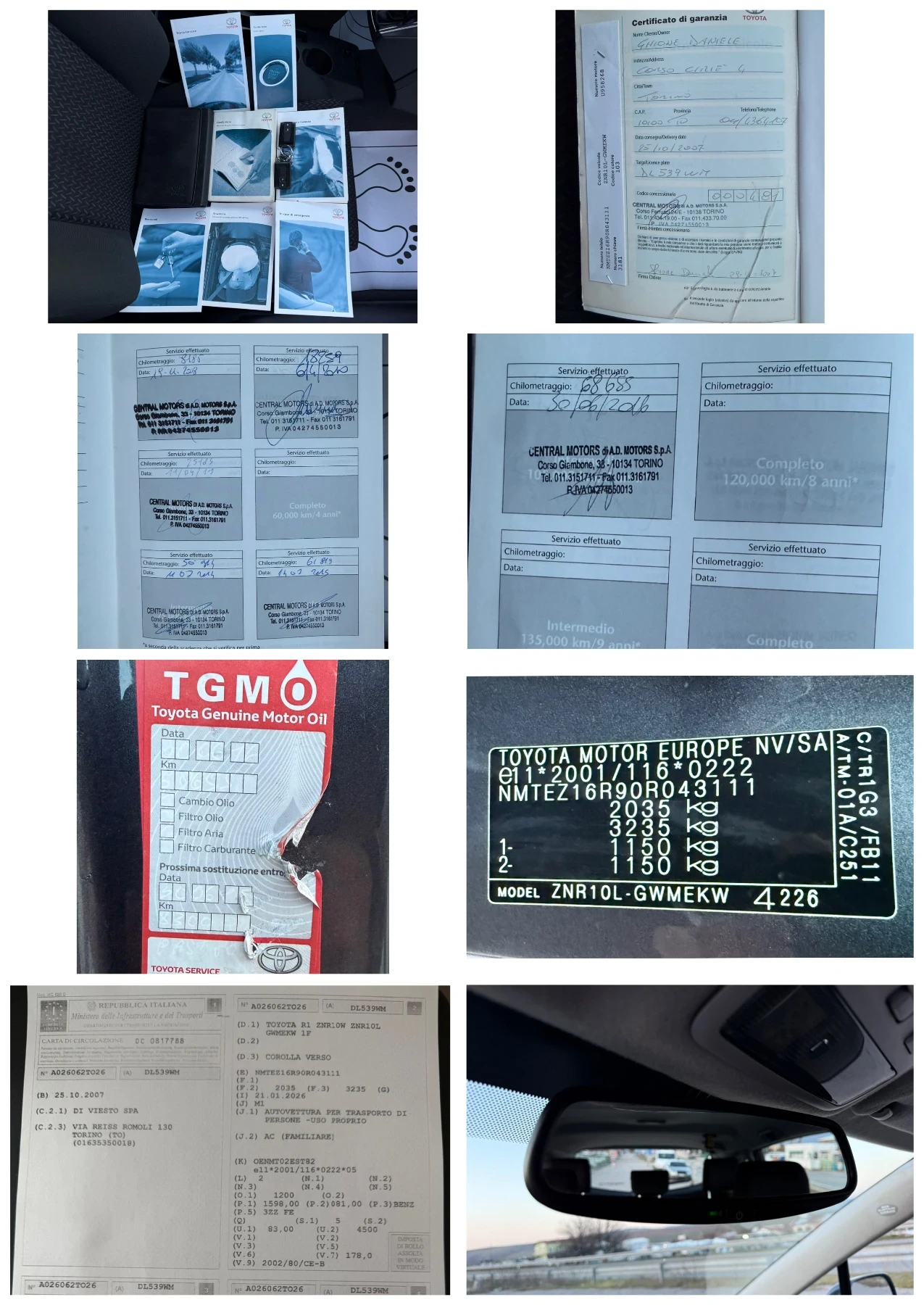 Toyota Corolla verso 1.6i-127.000km-NEW NEW NEW-KLIMATRONIK-AVTOPILOT, снимка 16 - Автомобили и джипове - 53854831