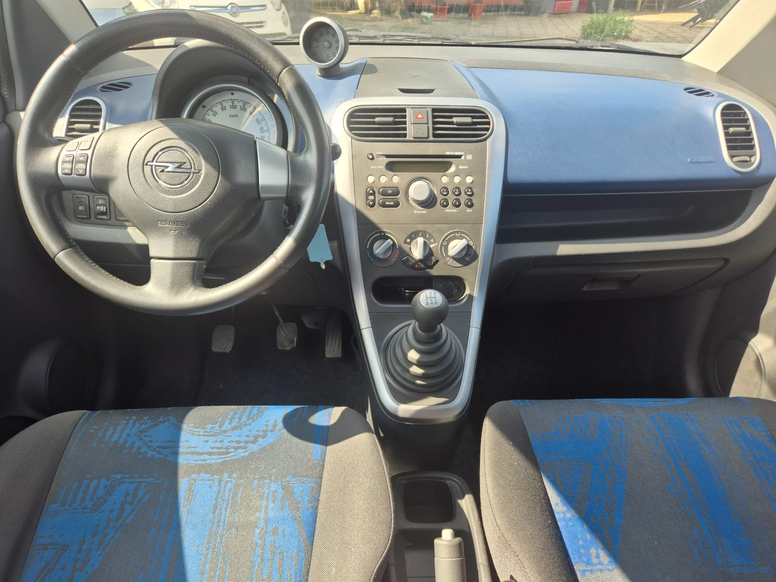 Opel Agila 1.2, 94к.с., снимка 9 - Автомобили и джипове - 54502590