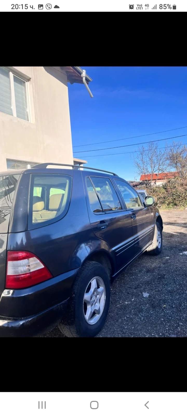 Mercedes-Benz ML 2.7 дизел , снимка 2 - Автомобили и джипове - 48452697