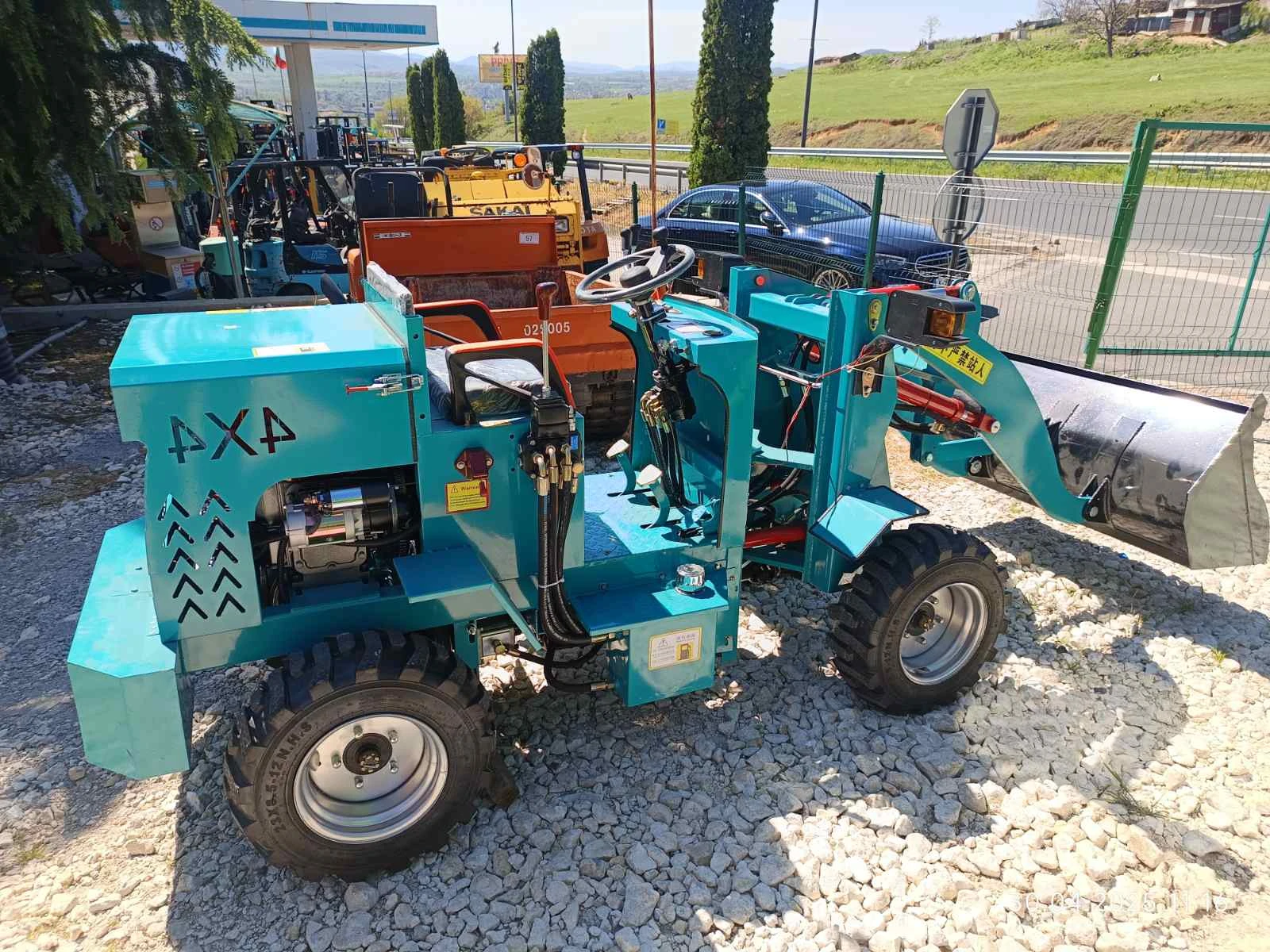 Мини челни товарачи Komatsu 32к.с. 4х4 нов внос, снимка 6 - Индустриална техника - 55893873