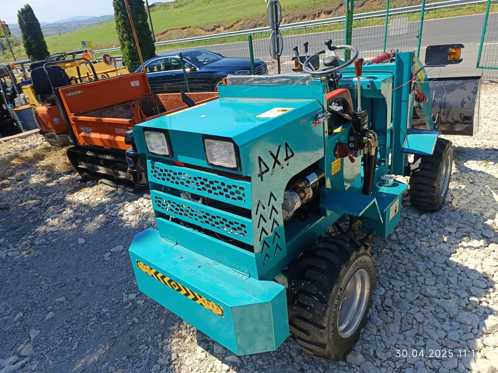 Мини челни товарачи Komatsu 32к.с. 4х4 нов внос, снимка 5 - Индустриална техника - 55893873