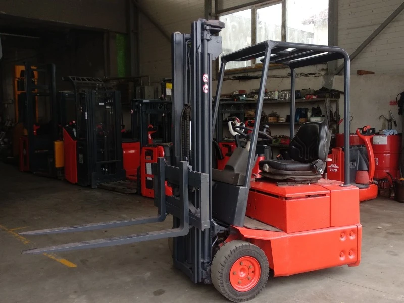 Електрокар Linde E12,24V, 1200 кг., 1999г, снимка 4 - Индустриална техника - 39983855