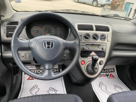 Honda Civic 1.7D-100кс= КЛИМАТИК, снимка 11