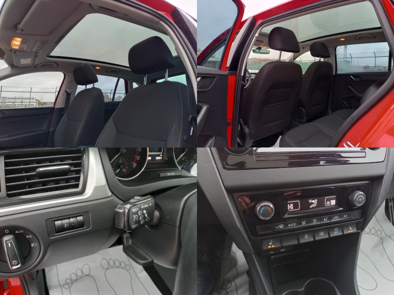 Skoda Rapid 1.4 TDI Spaceback EURO6 CAMERA PANORAMA NAVI, снимка 11 - Автомобили и джипове - 48003005