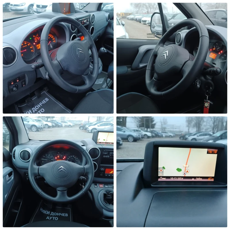 Citroen Berlingo 1.6-92HDI Xthea TRe!NAVI! FUUL Внос-Италия , снимка 12 - Автомобили и джипове - 48286070