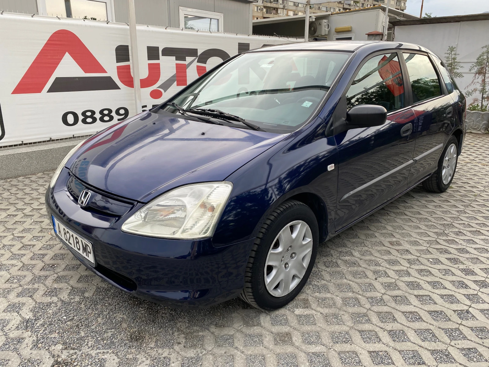 Honda Civic 1.7D-100кс= КЛИМАТИК - изображение 6