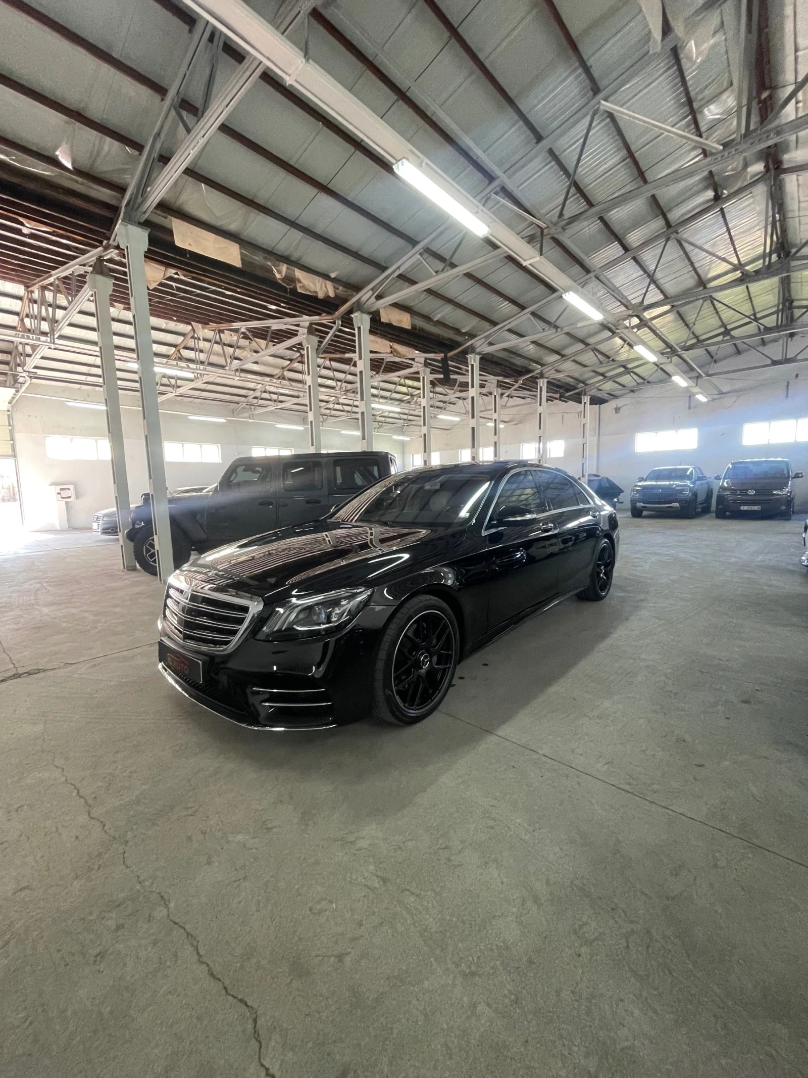 Mercedes-Benz S 400 D/AMG/L/4mat/Burm/3TV/360/Обд/вакум/Панор/ФУЛЛ, снимка 3 - Автомобили и джипове - 54115774