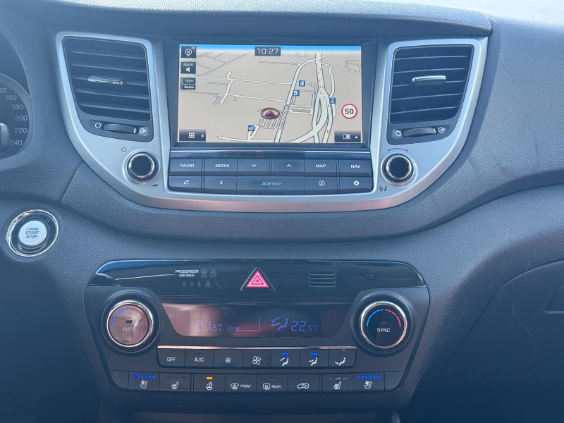 Hyundai Tucson 1.6 T-GDI / 4x4 / CAMERA / LANE ASSIST, снимка 17 - Автомобили и джипове - 53560345