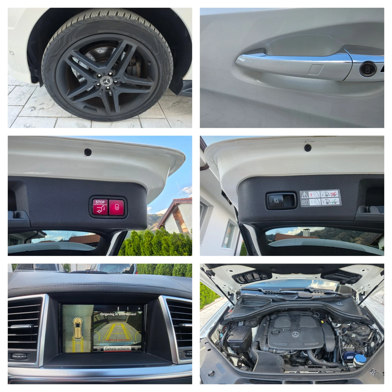 Mercedes-Benz ML 350 3.5  AMG FULL , снимка 17 - Автомобили и джипове - 55657183