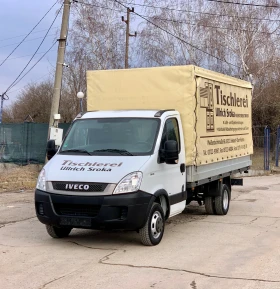 Обява за продажба на Iveco Daily 114 ХИЛ.КМ* 5м. ДЪЛЖИНА* БРЕЗЕНТ+ ЩОРА - 4.10 МЕЖД ~25 900 лв. - изображение 1