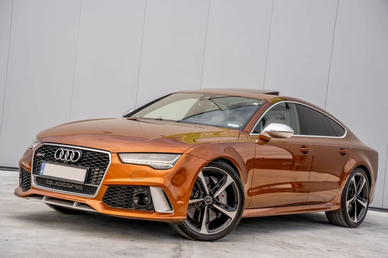 Audi Rs7 RS7 EXCLUSIVE  IPANEMA BROWN  ABT, снимка 2 - Автомобили и джипове - 48466216