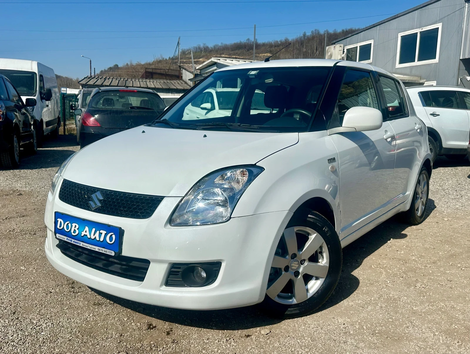 Suzuki Swift 1.3DDIS-75к.с-БЯЛА ПЕРЛА