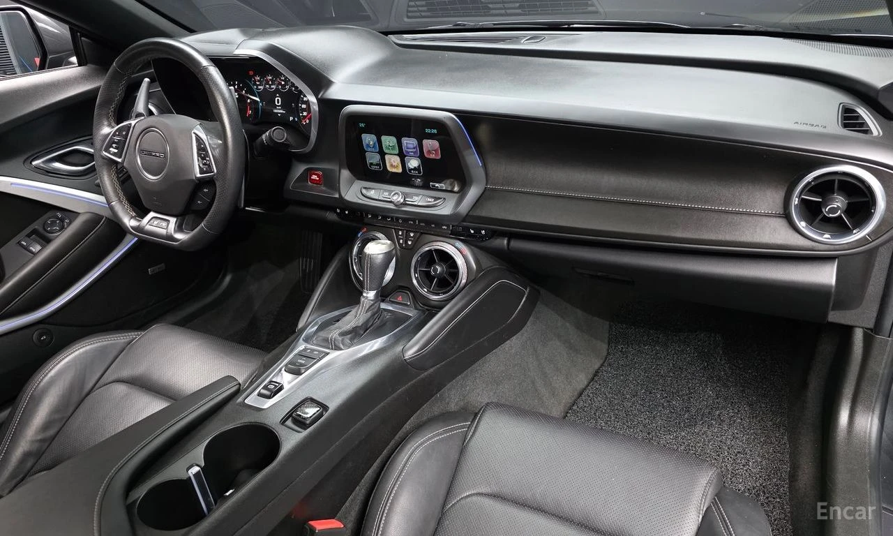 Chevrolet Camaro SS* 6.2* V8* ПОДГРЕВ* ОБДУХВАНЕ* КАМЕРА* КЕЙЛЕС* , снимка 6 - Автомобили и джипове - 55217153