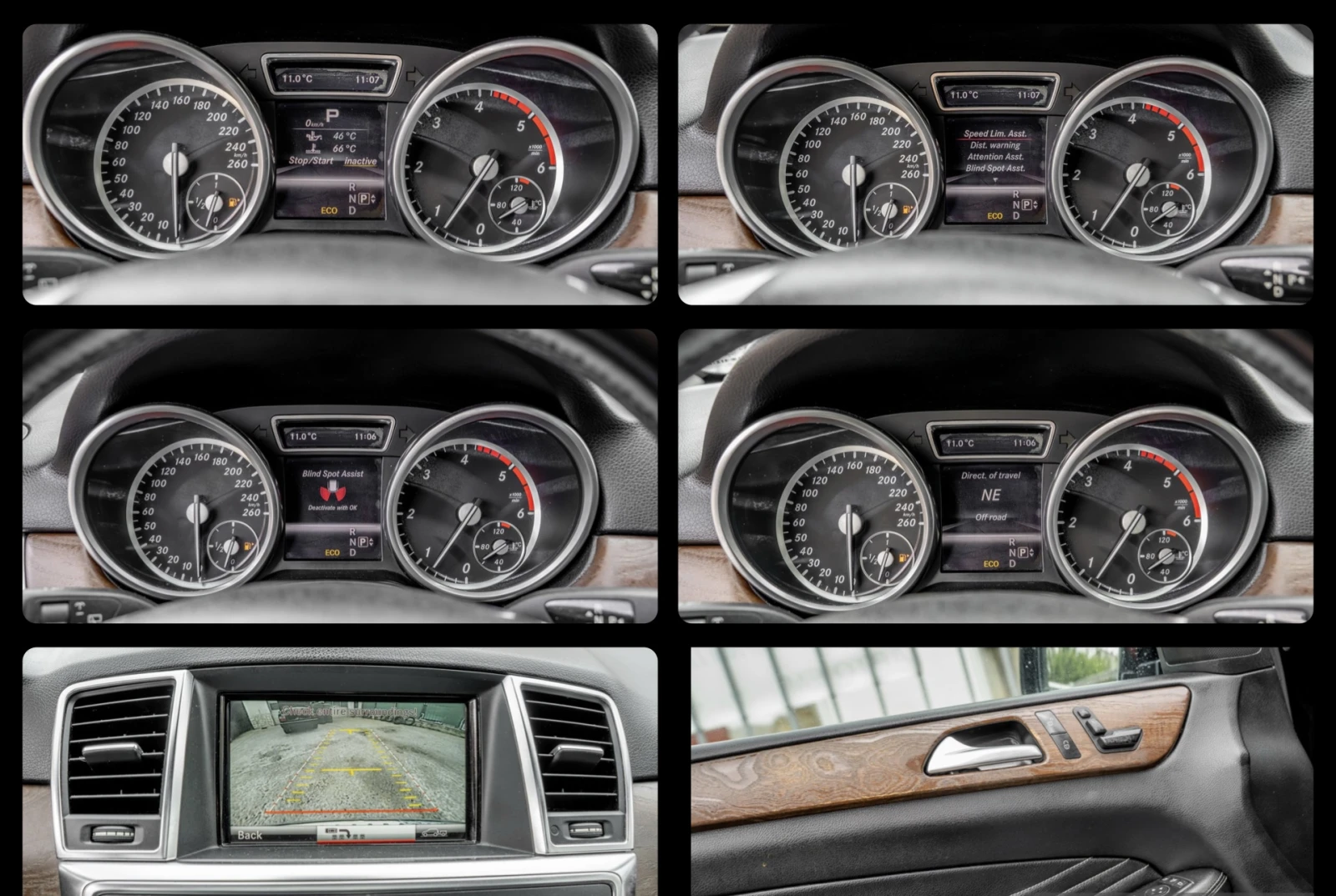 Mercedes-Benz ML 350 CDI-BlueTEC-AMG-PANORAMA-КАМЕРА-ПРУЖИНИ-FULL-TOP, снимка 9 - Автомобили и джипове - 54621318