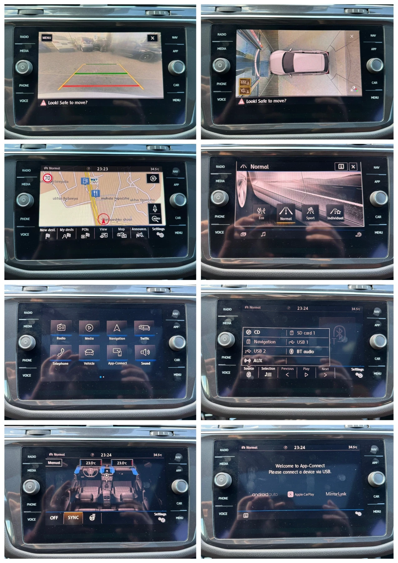 VW Tiguan 4Motion* R-line * DIGITAL* 6+ 1 Места* Лизинг, снимка 15 - Автомобили и джипове - 55086720