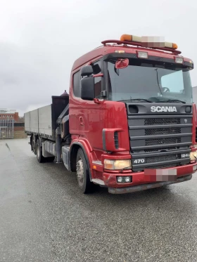 Scania R 470 6x2 с кран HIAB 288 E7 HIPRO + ръчно удължен, снимка 2