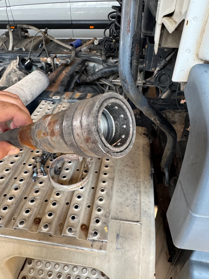 Mercedes-Benz 1844 ХИДРАВЛИЧНА УРЕДБА к. Банан MDS 80S (L), снимка 5 - Камиони - 51481094