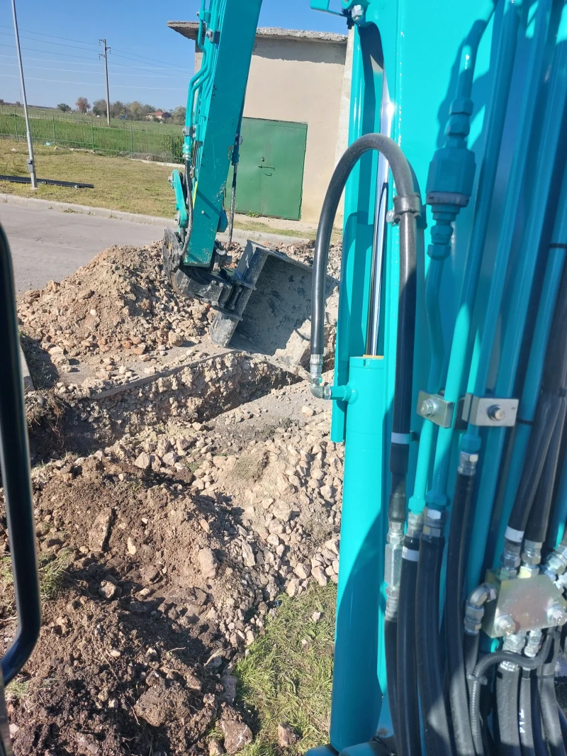 Багер Kobelco SK 34 ЛИЗИНГ, снимка 16 - Индустриална техника - 49566732