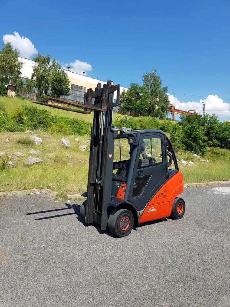 Мотокар Linde H 25 D/392 DISSEL, снимка 4 - Индустриална техника - 21769855