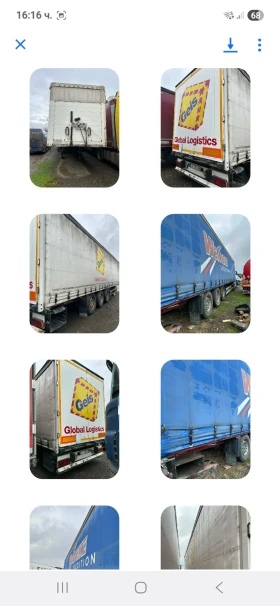 Полуремарке Krone, снимка 2 - Ремаркета - 52828490