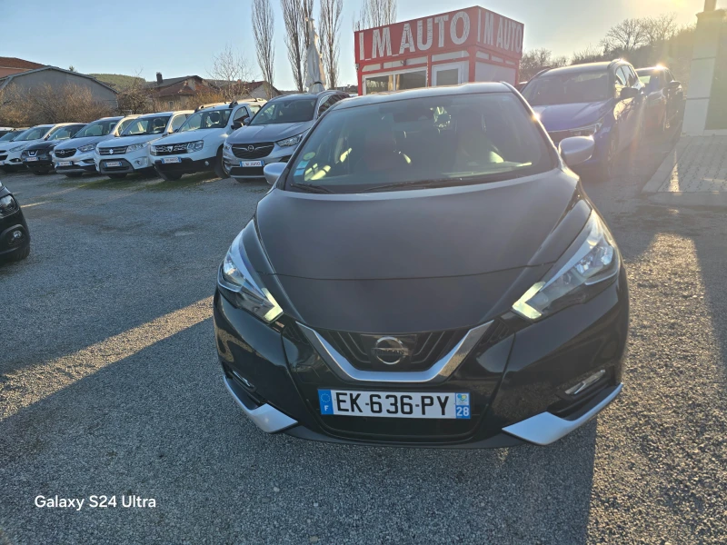 Nissan Micra 1.5DCI-90K.C-TEKNA-BOSE-NAVI-EURO6, снимка 2 - Автомобили и джипове - 49377652