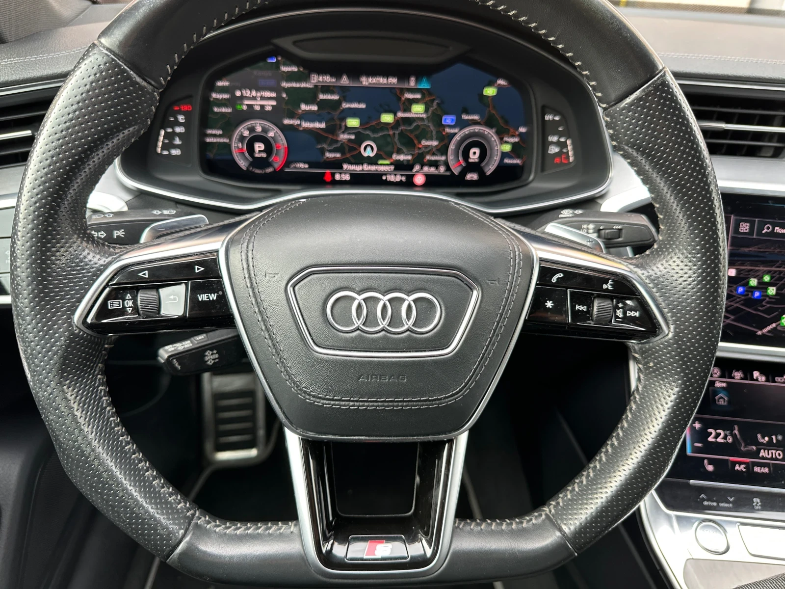 Audi A7 50TDI * S-line + * Black Optic* Virtual Cockpit* , снимка 14 - Автомобили и джипове - 53922672