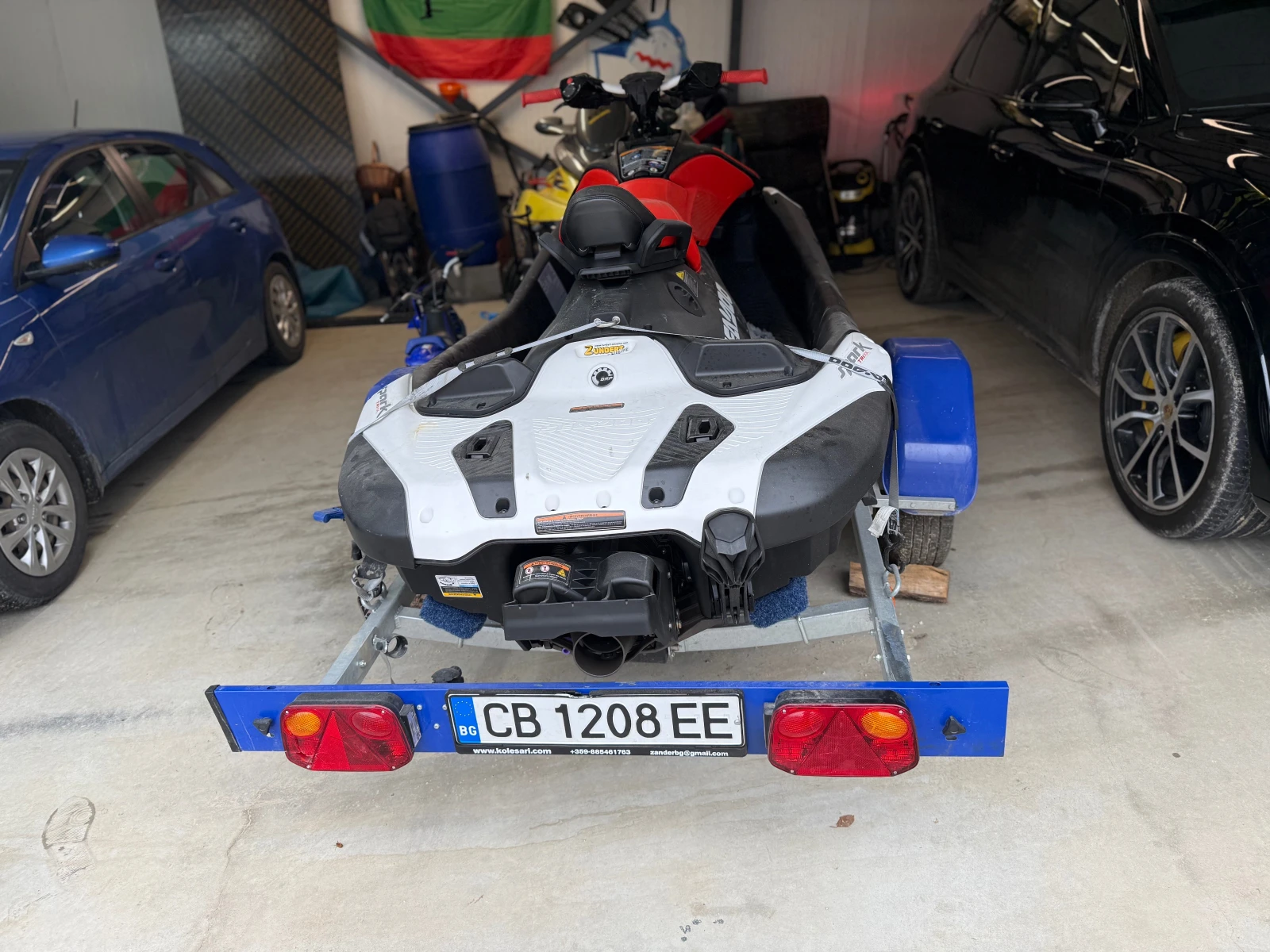 Джет Bombardier Sea Doo TRIXX, снимка 6 - Воден транспорт - 54366113