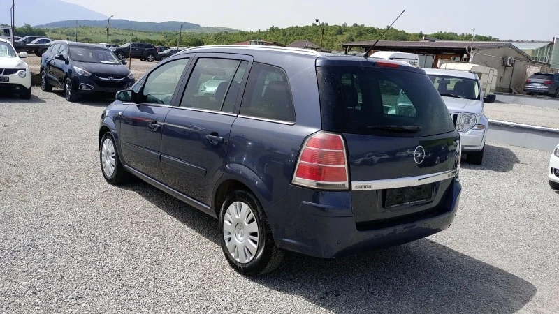 Opel Zafira 1.6i95ксА/С 7м.Метан, снимка 5 - Автомобили и джипове - 46353602