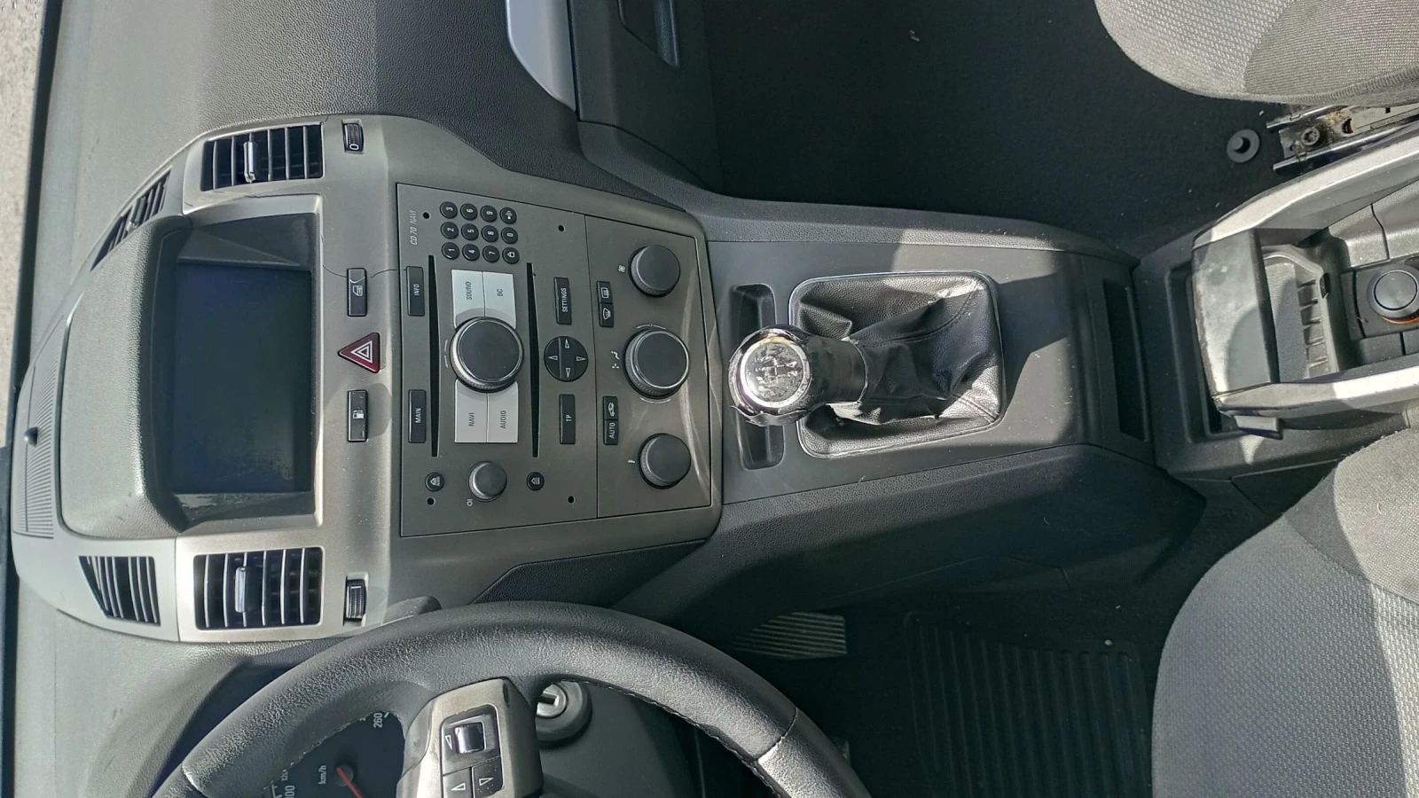 Opel Zafira 1.6i95ксА/С 7м.Метан | Mobile.bg — изображение 13