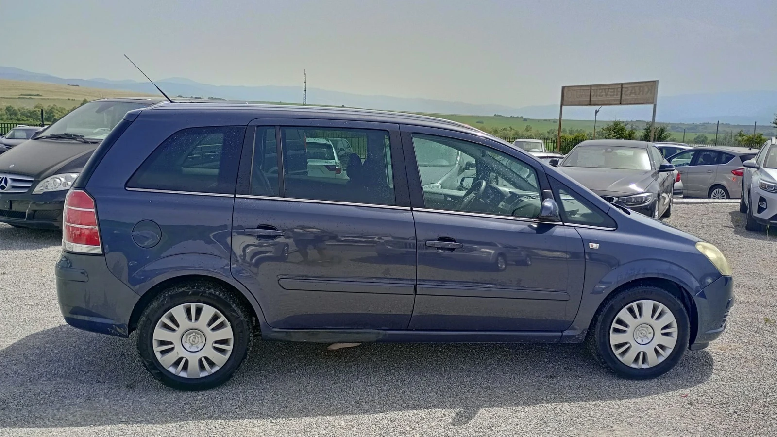 Opel Zafira 1.6i95ксА/С 7м.Метан | Mobile.bg — изображение 11