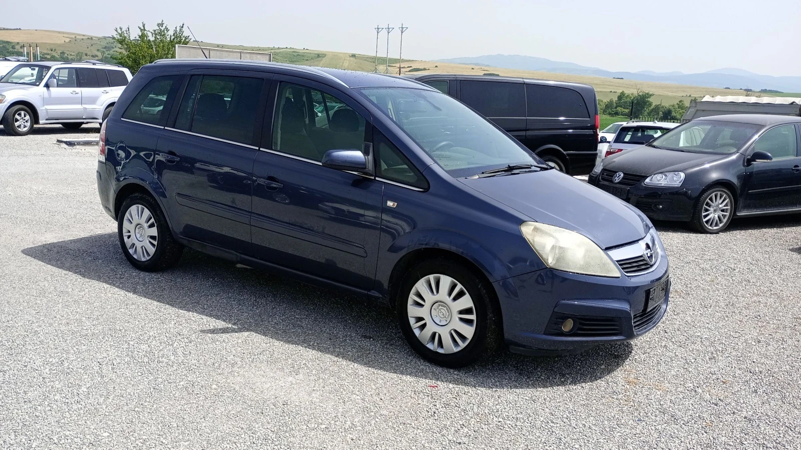 Opel Zafira 1.6i95ксА/С 7м.Метан - изображение 10