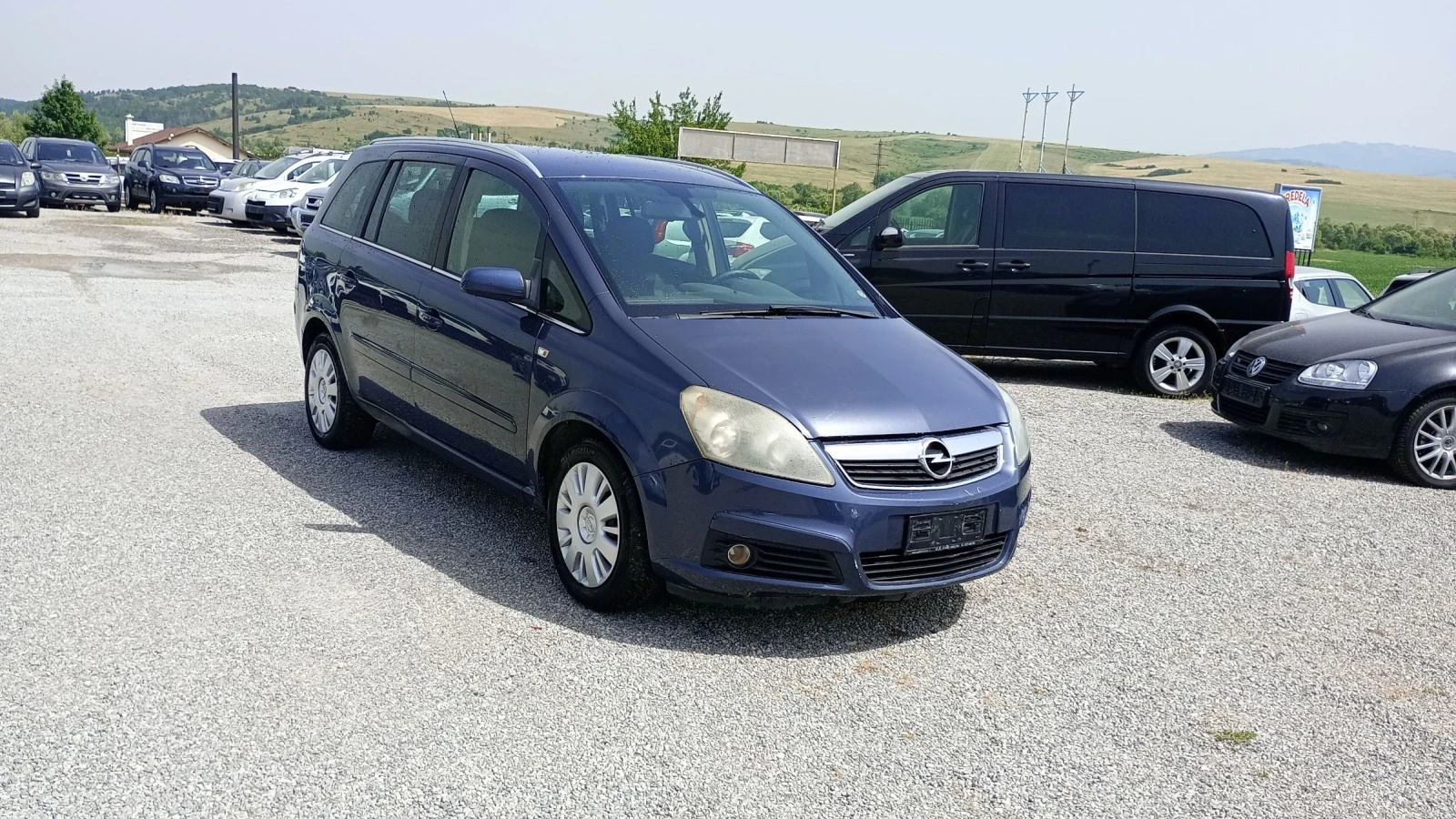 Opel Zafira 1.6i95ксА/С 7м.Метан - изображение 7