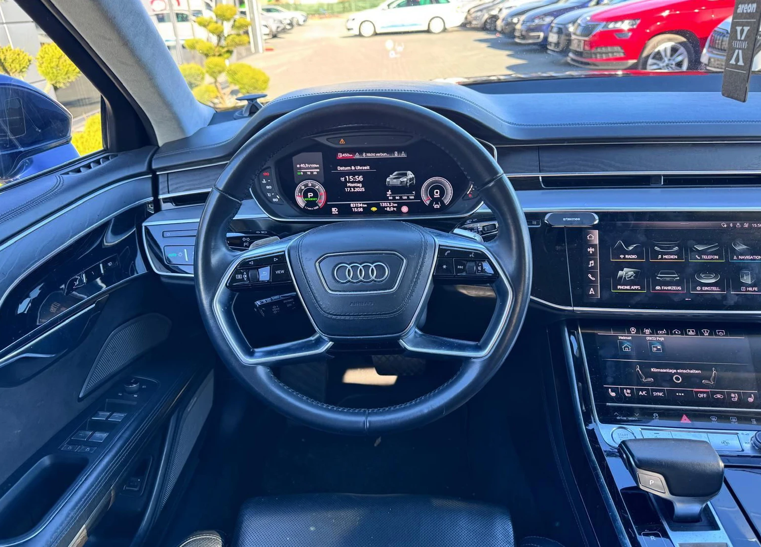 Audi A8 50 TDI/QUATTRO/MATRIX/VIRTUAL/360/CAM/DISTR/110e - изображение 10