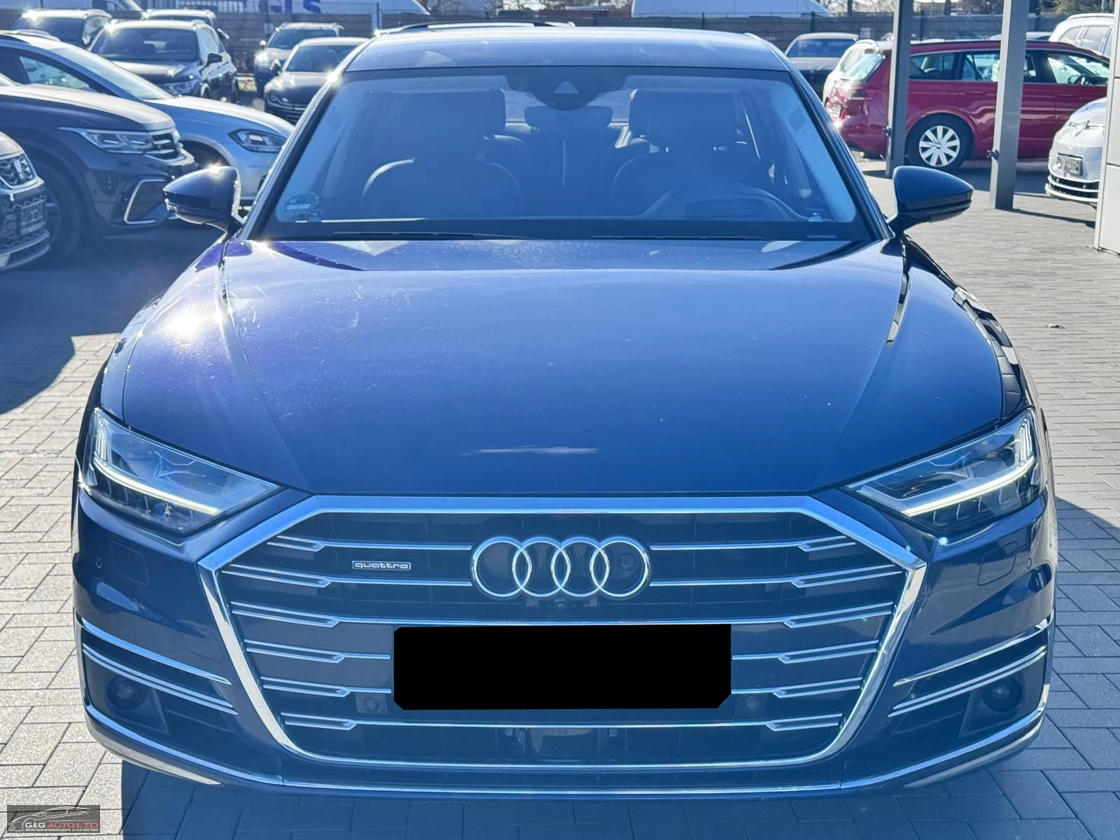 Audi A8 50 TDI/QUATTRO/MATRIX/VIRTUAL/360/CAM/DISTR/110e - изображение 2