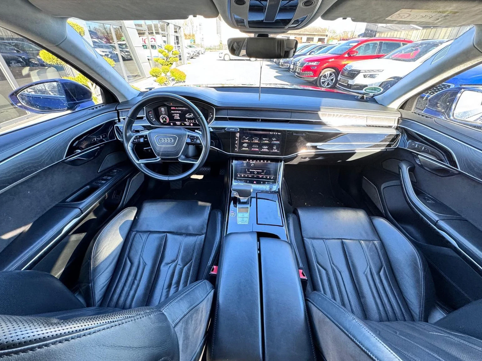 Audi A8 50 TDI/QUATTRO/MATRIX/VIRTUAL/360/CAM/DISTR/110e - изображение 8