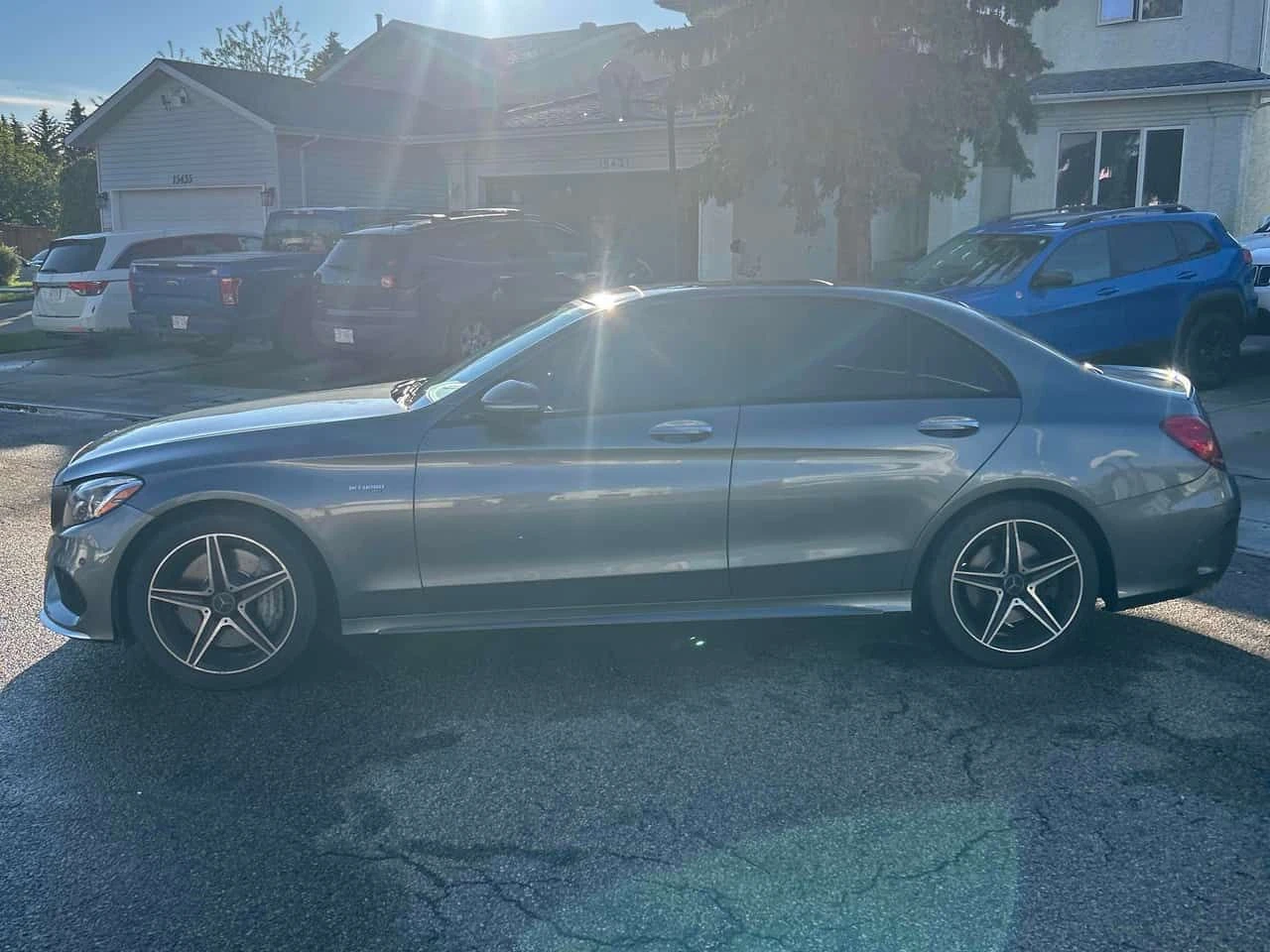Mercedes-Benz C 43 AMG BURMESTER/ПАНОРАМА/CARFAX, снимка 3 - Автомобили и джипове - 55006875