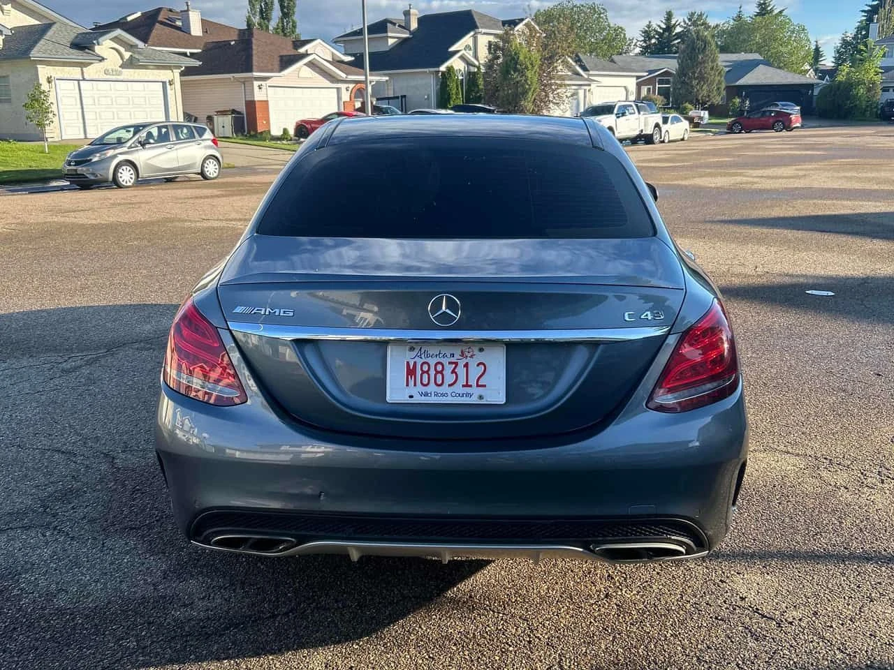 Mercedes-Benz C 43 AMG BURMESTER/ПАНОРАМА/CARFAX, снимка 5 - Автомобили и джипове - 55006875