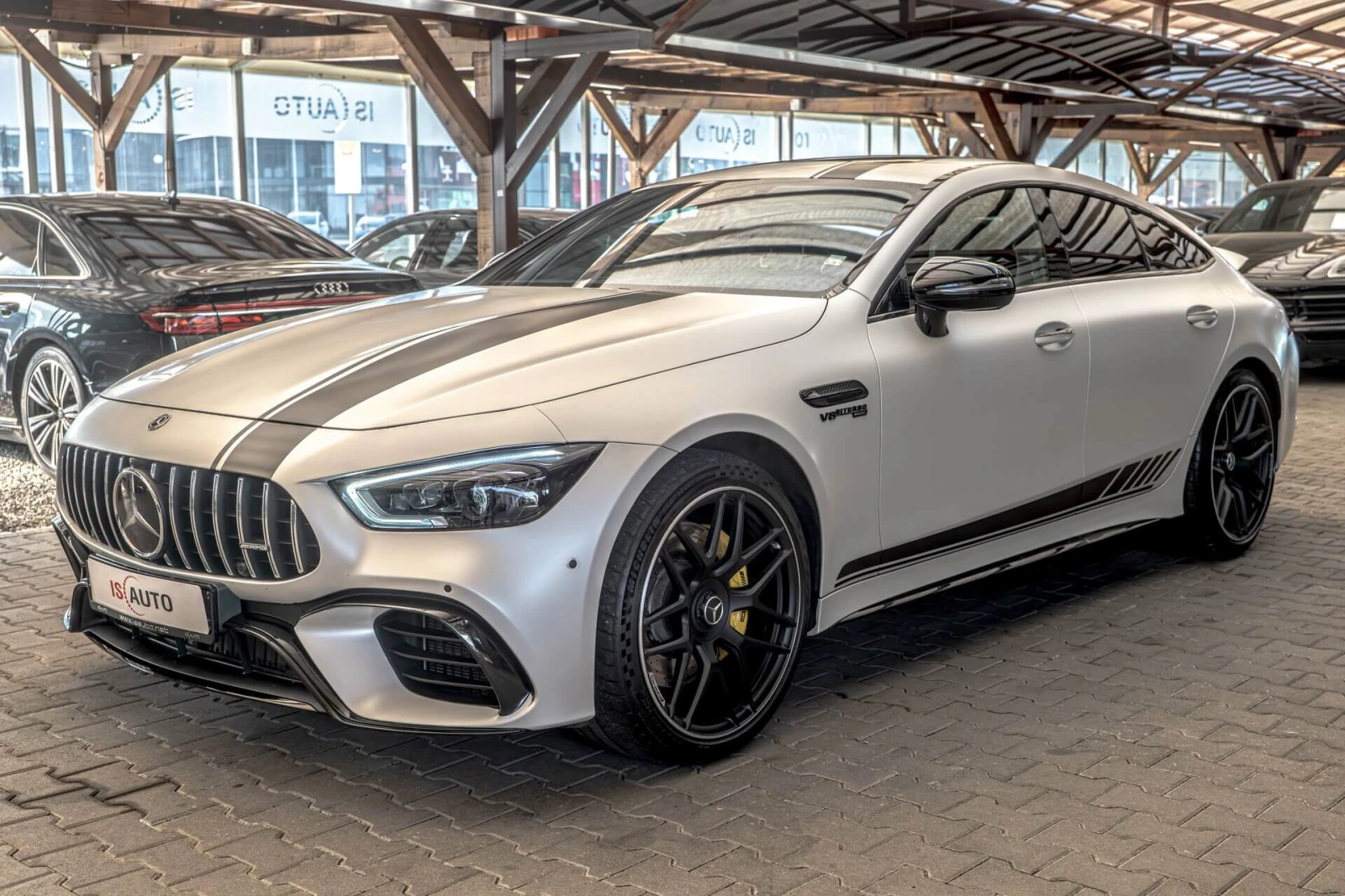 Mercedes-Benz AMG GT 63S/4Matic/Burmester/Камера/AMG Ride Control+ /Amb, снимка 3 - Автомобили и джипове - 55021397