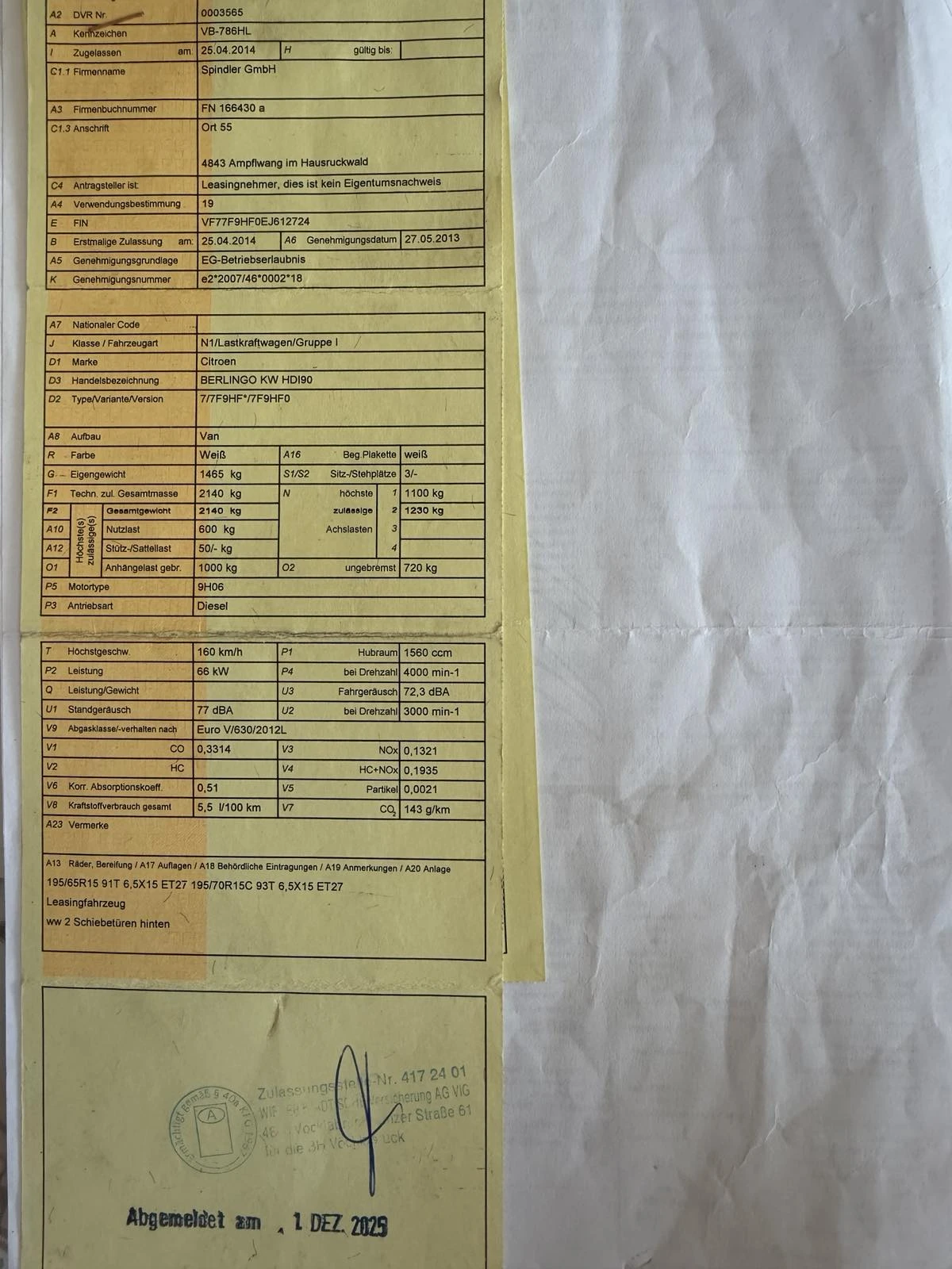 Citroen Berlingo 1.6 HDi - Пикап, снимка 14 - Автомобили и джипове - 55623529