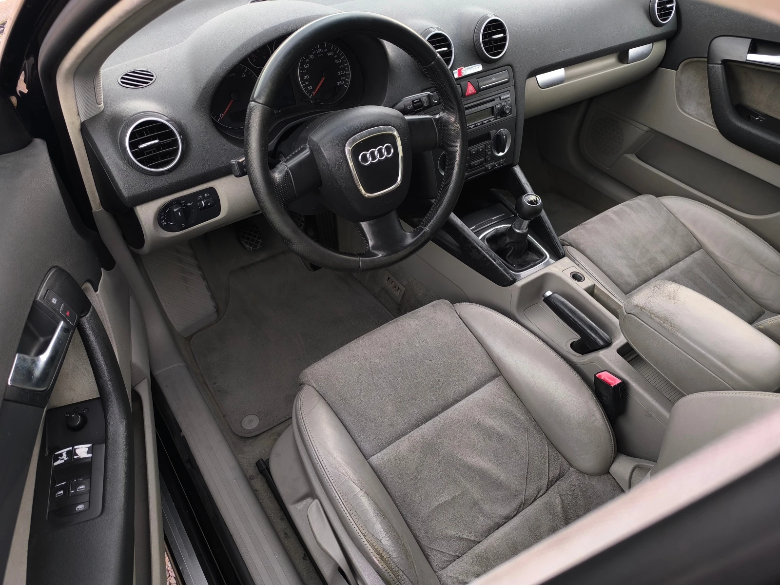 Audi A3 -1.9TDI-105кс-S-LINE-SPORTBACK-КОЖА-КЛИМАТРОНИК-, снимка 10 - Автомобили и джипове - 56181416