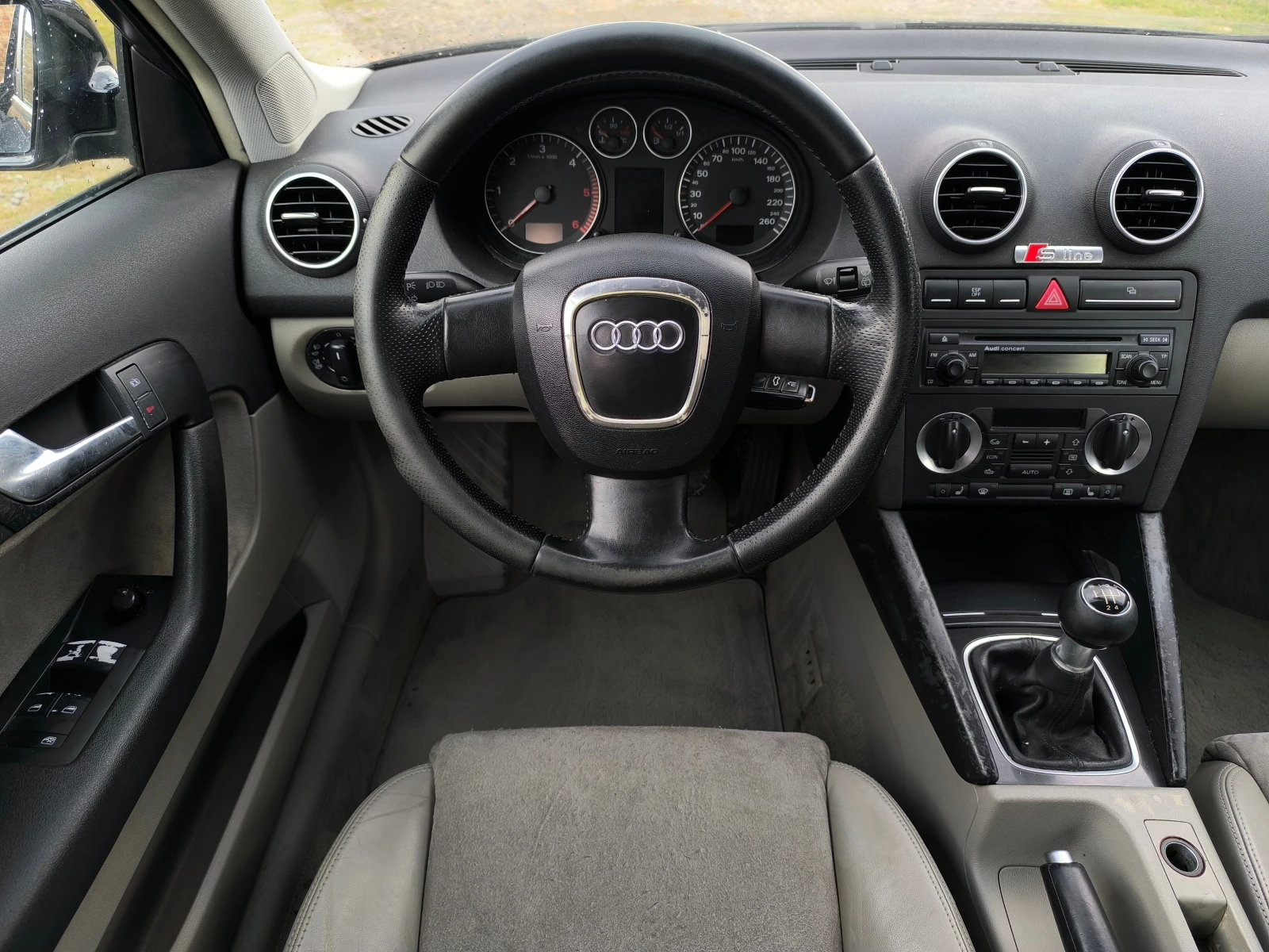 Audi A3 -1.9TDI-105кс-S-LINE-SPORTBACK-КОЖА-КЛИМАТРОНИК-, снимка 11 - Автомобили и джипове - 56181416