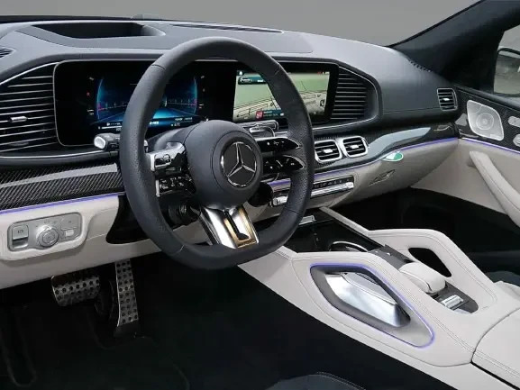 Mercedes-Benz GLS 63 AMG 4Matic+ = Night Package = Carbon Гаранция, снимка 4 - Автомобили и джипове - 53779807