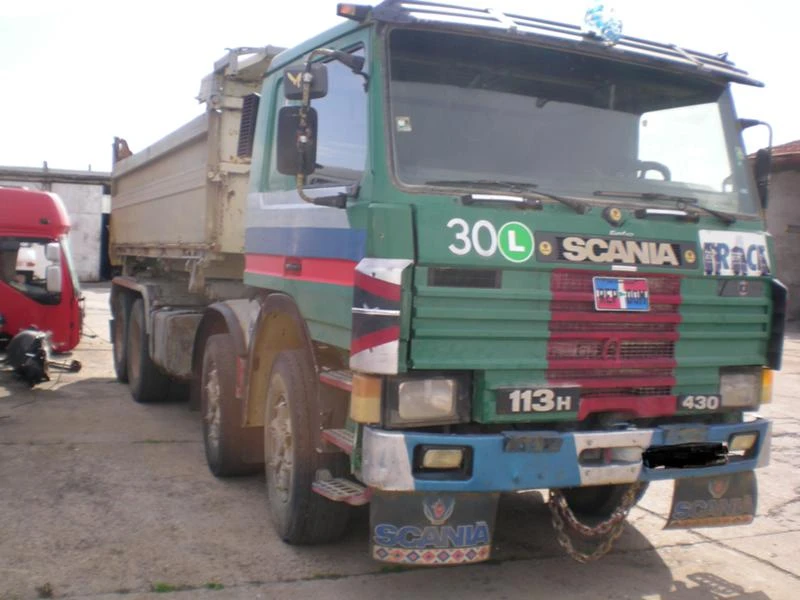 Scania 113 самосвал 8X4, снимка 9 - Камиони - 24190959