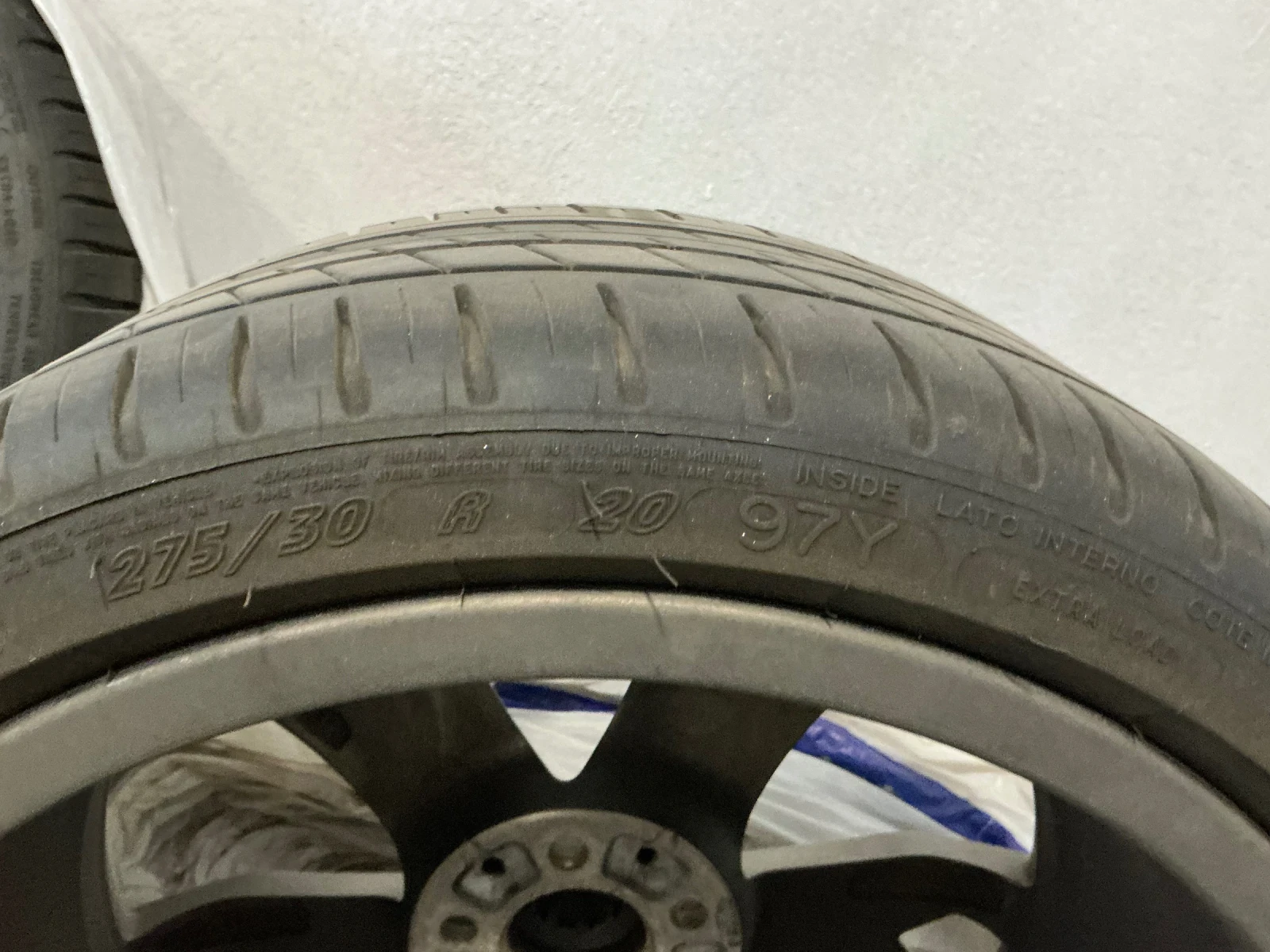 Гуми с джанти Michelin 275/30R20, снимка 5 - Гуми и джанти - 54025544