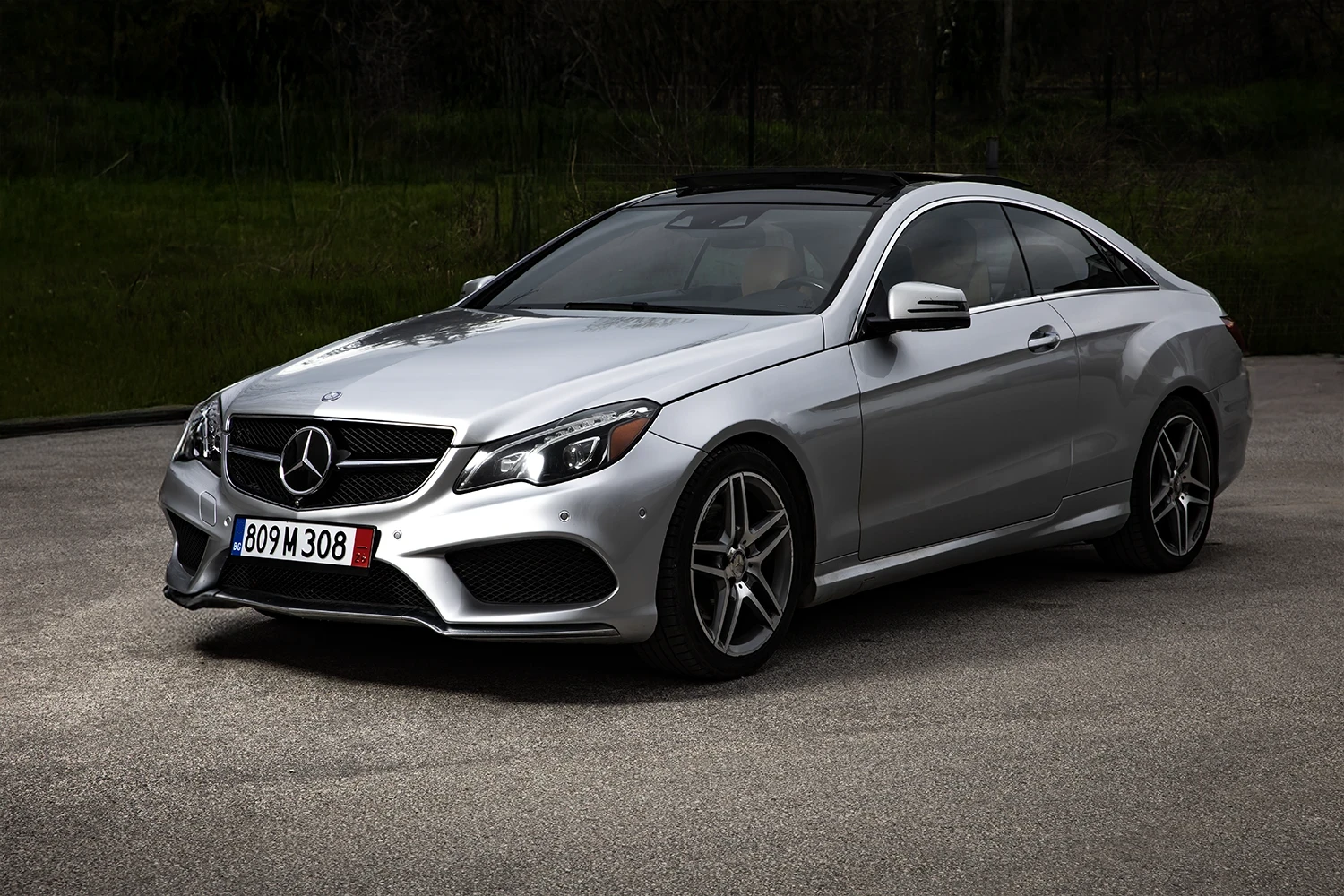 Mercedes-Benz E 350 Coupe, AMG Facelift 