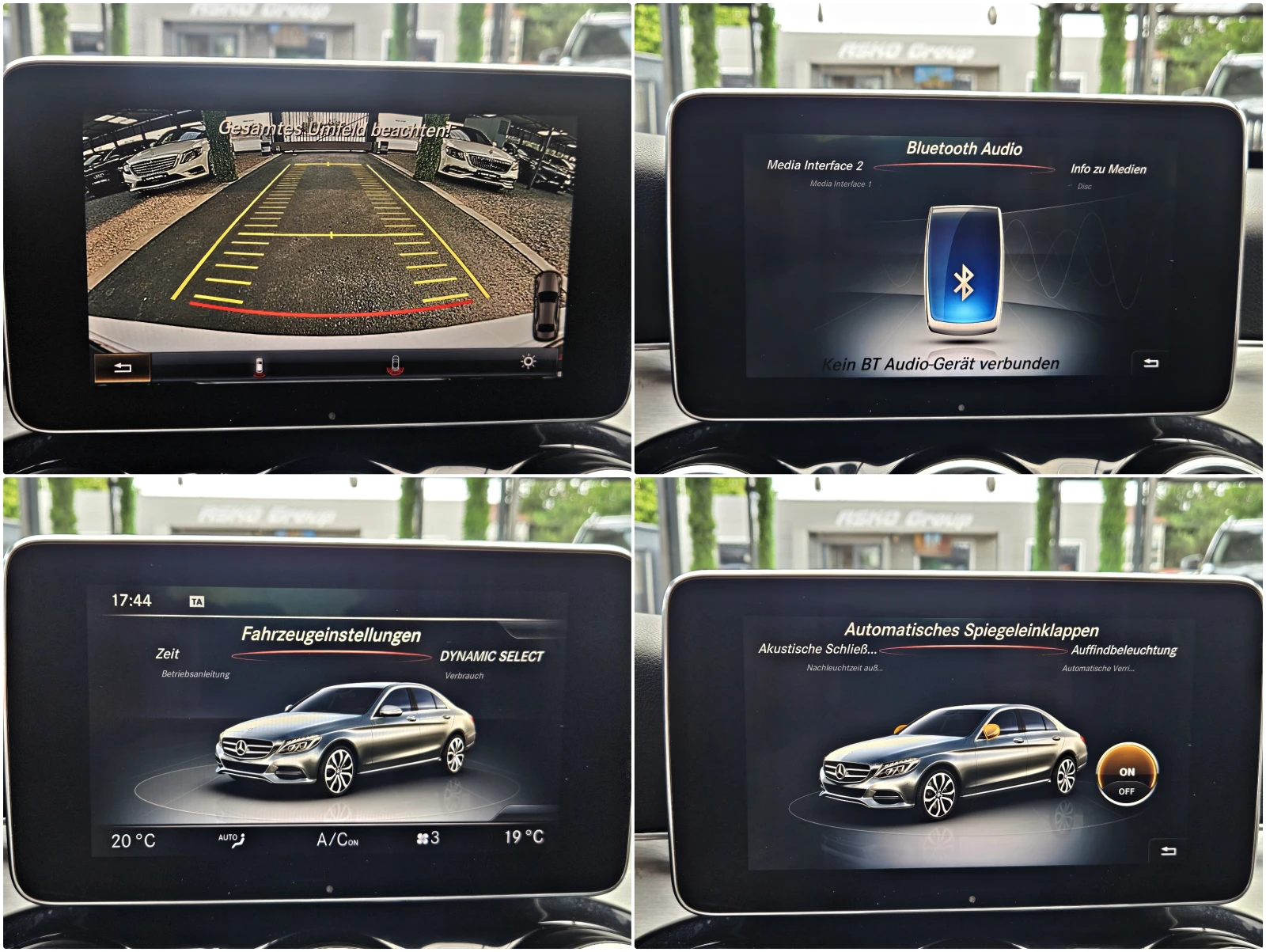 Mercedes-Benz C 220 AMG/PANORAMA/CAMERA/MULTIBEAM/BURMESTER/AUTO H/LIZ, снимка 14 - Автомобили и джипове - 55307104