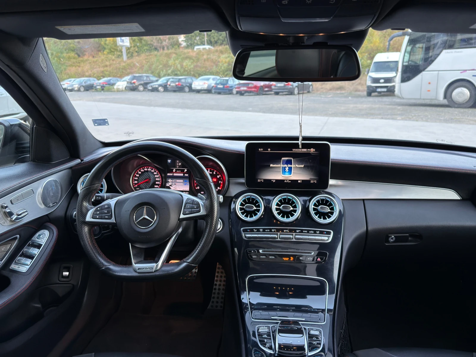 Mercedes-Benz C 43 AMG ��������/Keyless/LINE ASS/360cam/Ambient | Mobile.bg � ����������� 9