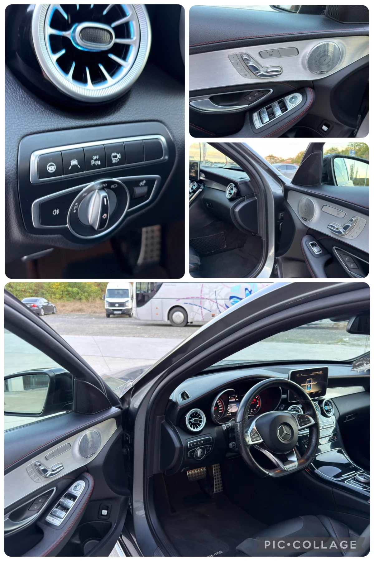 Mercedes-Benz C 43 AMG ��������/Keyless/LINE ASS/360cam/Ambient | Mobile.bg � ����������� 14